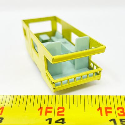 VINTAGE LESNEY MATCHBOX SERIES NO. 23 - YELLOW TRAILER CARAVAN