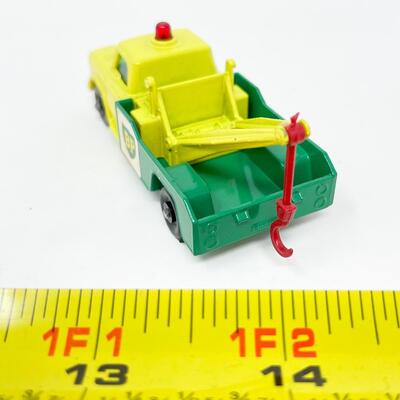 VINTAGE LESNEY MATCHBOX SERIES NO. 13 - BP DODGE WRECK TRUCK W/BOX