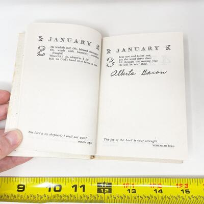 1942 â€œBIRTHDAYSâ€ CALENDAR BOOK