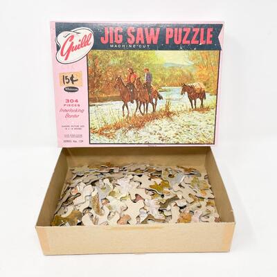 VINTAGE 300+ PC JIGSAW PUZZLE - 14â€ X 18â€