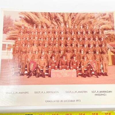 MARINES THIRD BATTALION PLATOON 3100 HANDBOOK, PHOTO, & DIPLOMA - SAN DIEGO, CALIFORNIA