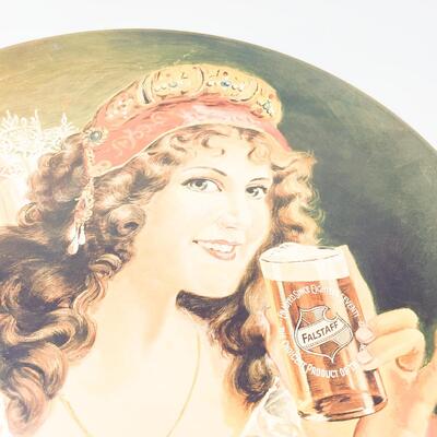 1971 FALSTAFF BREWING CORPORATION 16â€ BEER TRAY - NO. 6118