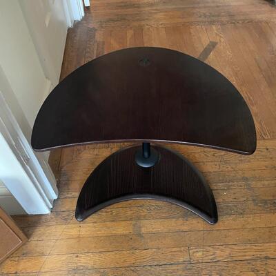 Crescent-Moon shaped end table
