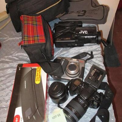 Camera's and Bags