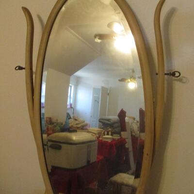 French Provincial Vanity & Mirror