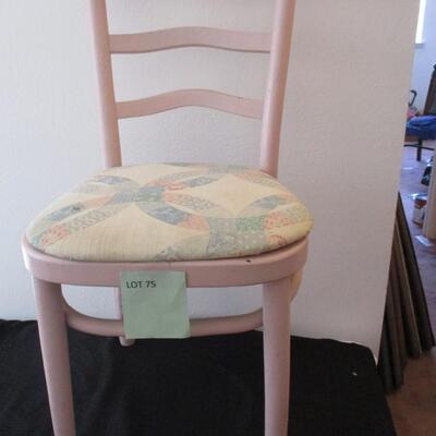Salmon Colored Chair