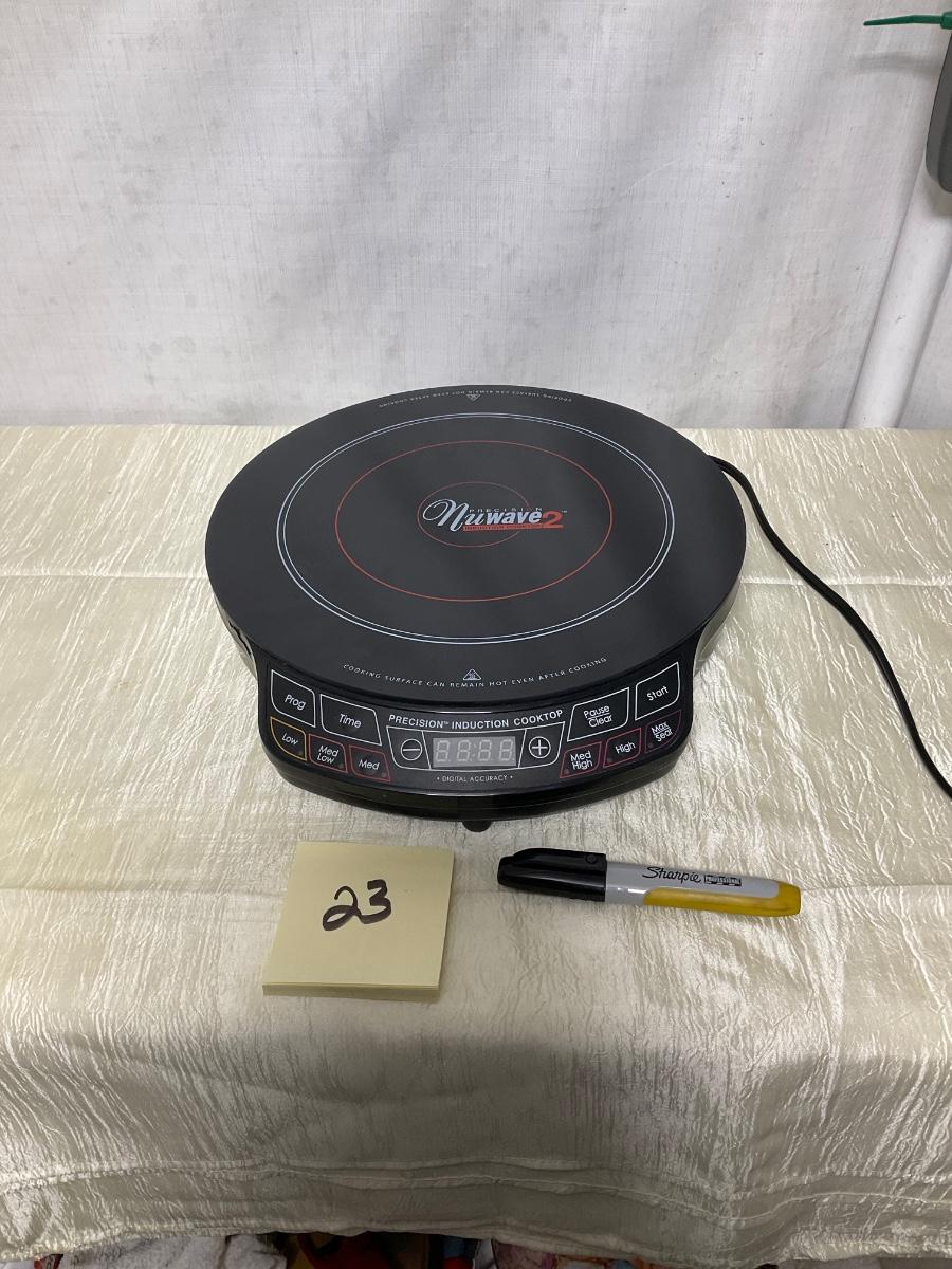 Nuwave 2 induction cooktop