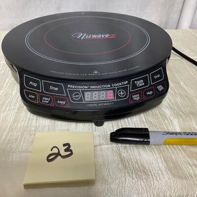Nuwave 2 induction cooktop