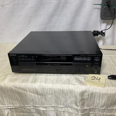 Sony custom file compact disc player cd P Dash C445