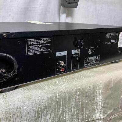 Sony custom file compact disc player cd P Dash C445