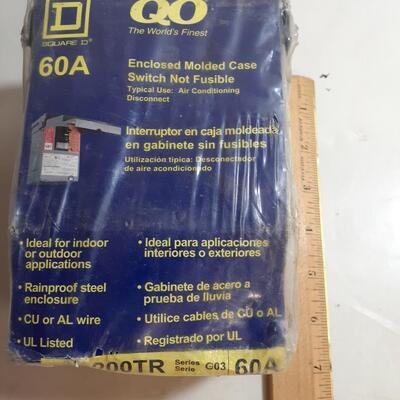 60A breaker box square D