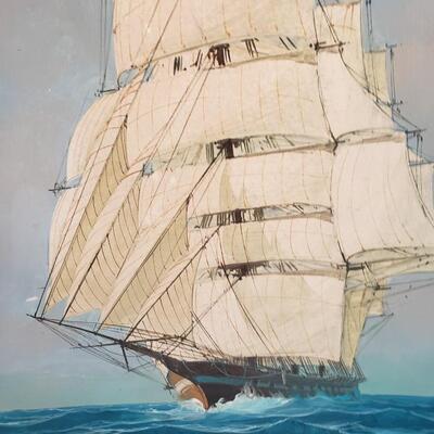 Painting of ship 25