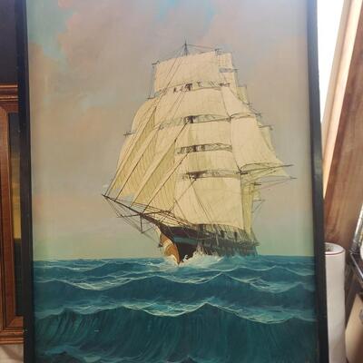 Painting of ship 25