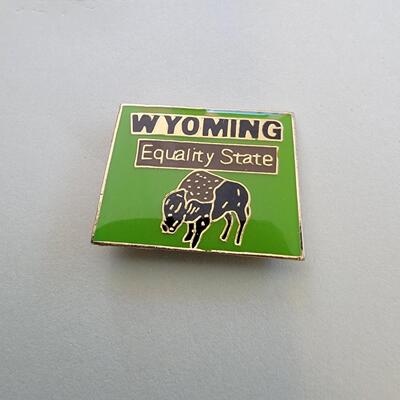 Wyoming Equality State Pin