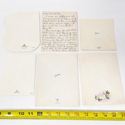 VINTAGE â€œNEW BABYâ€ GREETING CARD BUNDLE #3