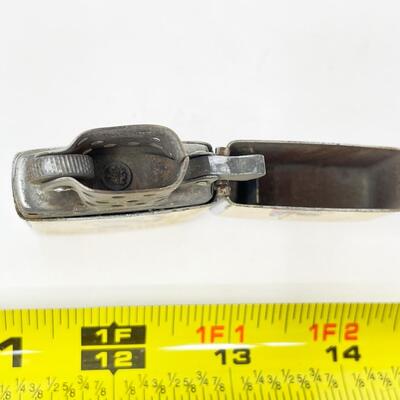 VINTAGE â€œFORGET HELL!â€ CIVIL WAR CONFEDERATE STYLE LIGHTER - MADE IN JAPAN