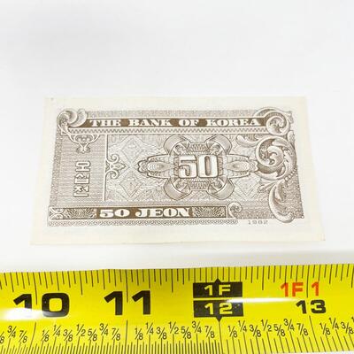 1962 KOREAN 50 JEON BILL