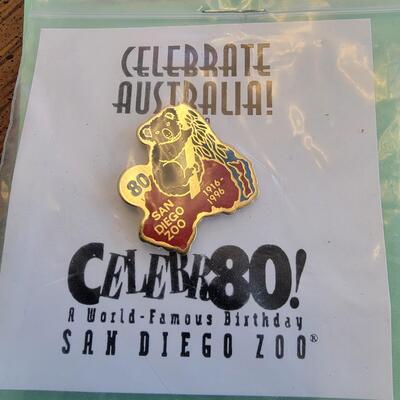 Celebrate Australia San Diego Zoo Pin