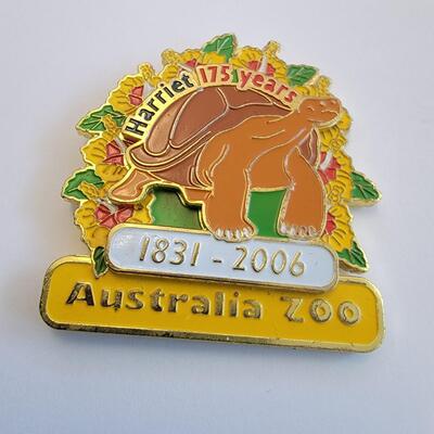 Australia Zoo 175 Year Tortoise Pin