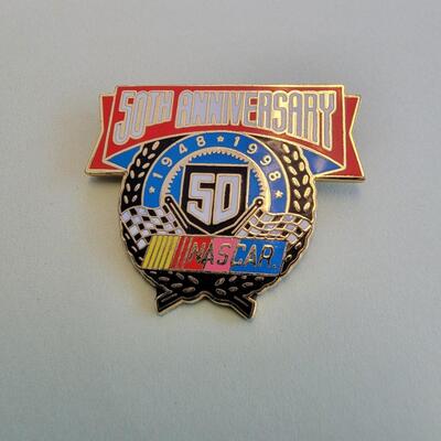 Nascar 50th Anniversary Pin