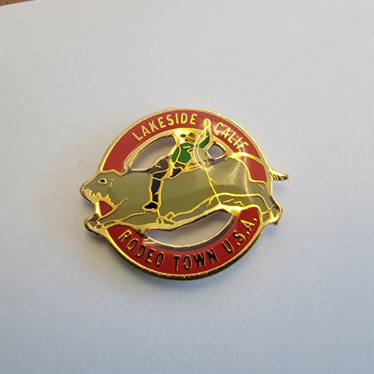 Rodeo Town USA Pin | EstateSales.org