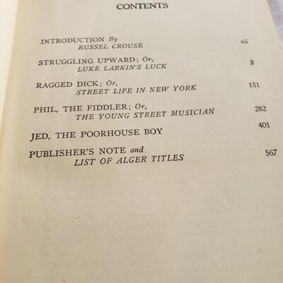 Book 1945 struggling upward Horatio alger in used condition