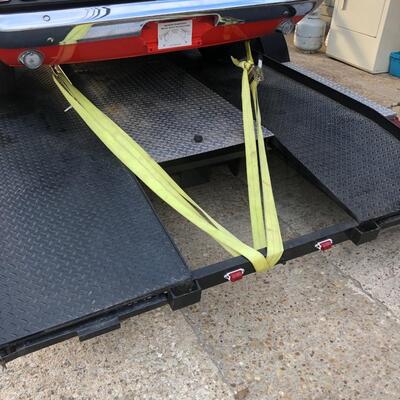 22 Foot 2 x Axle Car Hauler Trailer with winch