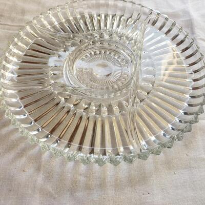 Crystal dish 12 inch
