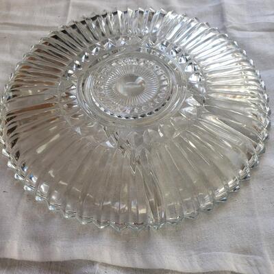 Crystal dish 12 inch