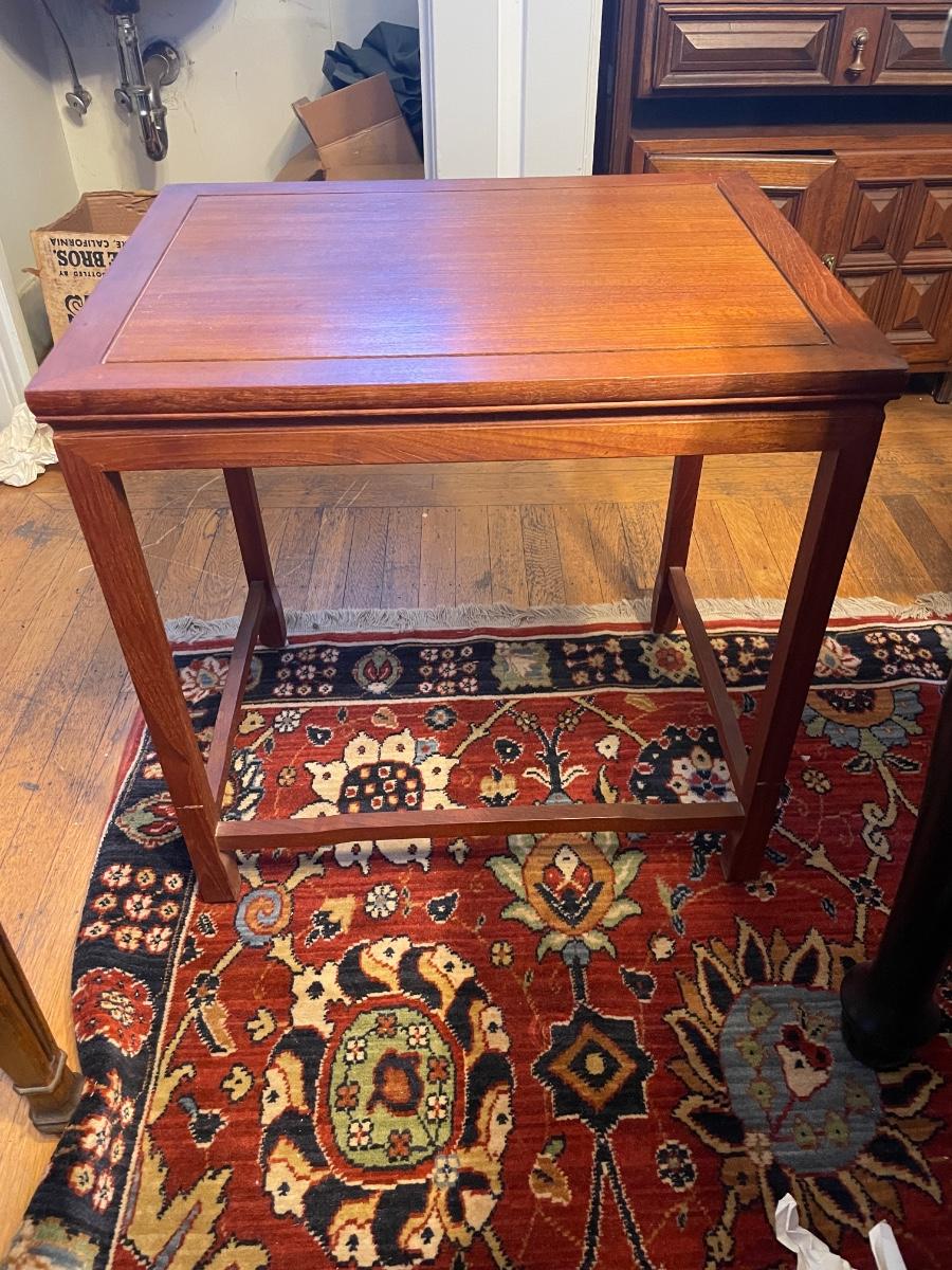 Teak End Table