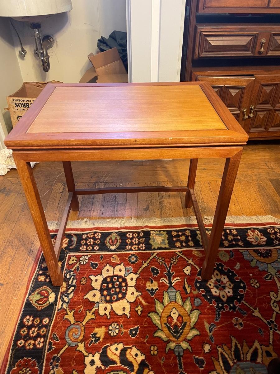 Teak End Table