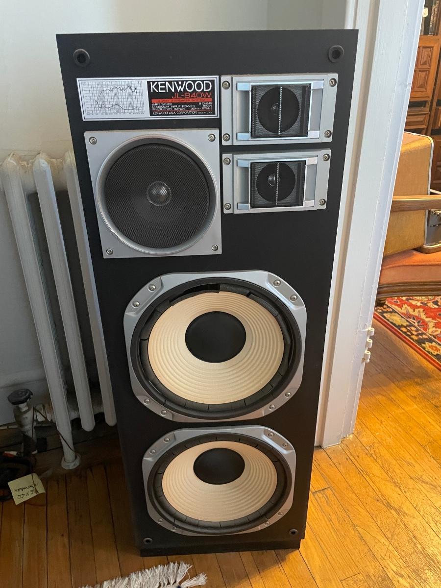 Kenwood Receiver Tower with speakers EstateSales