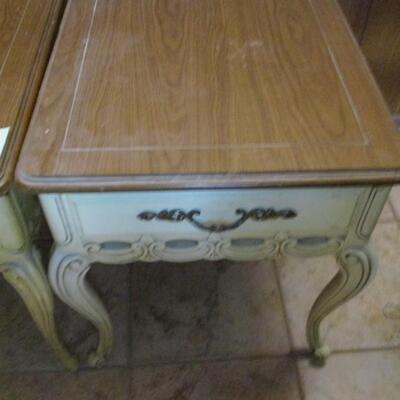 French Provincial End Tables