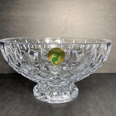 Waterford Merrilee Crystal Footed Bowl with box