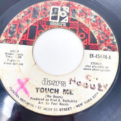 45 RPM THE DOORS EK-45646 "WILD CHILD/TOUCH ME" VINYL RECORD SINGLE