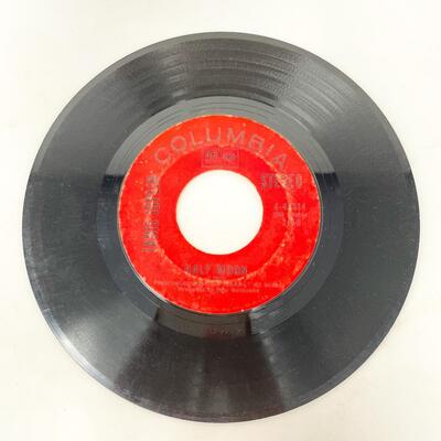 45 RPM JANIS JOPLIN 4-45314 "ME AND BOBBY MCGEE/HALF MOON" VINYL RECORD SINGLE
