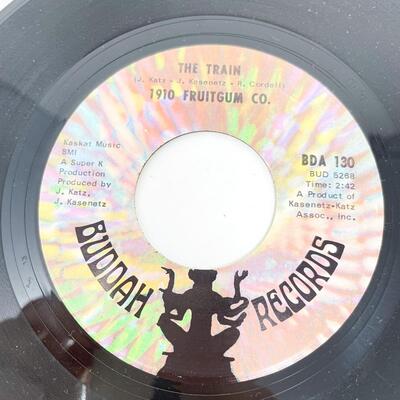 45 RPM 1910 FRUITGUM CO BDA 130 "ETERNAL LIGHT/THE TRAIN" VINYL RECORD SINGLE