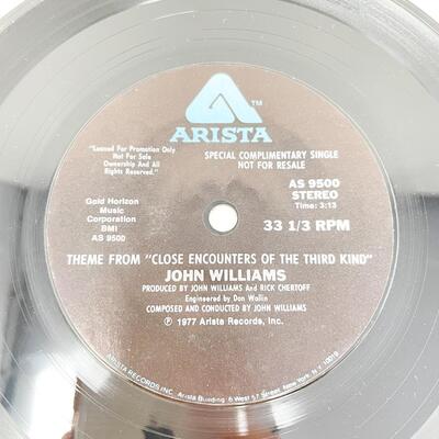 1977 45 RPM JOHN WILLIAMS AS9500 "THEME FROM CLOSE ENCOUNTERS OF THE THIRD KIND" VINYL RECORD SINGLE