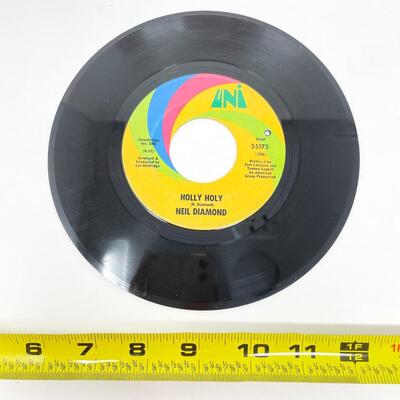 45 RPM NEIL DIAMOND 55175 "HURTIN' YOU DON'T COME EASY/HOLLY HOLY" VINYL RECORD SINGLE