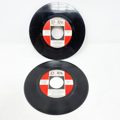 45 RPM THE ROYAL GUARDSMAN SNOOPY VINYL RECORD SINGLE BUNDLE