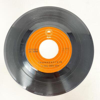 45 RPM THE EDGAR WINTER GROUP 5-10967 "FRANKENSTEIN/UNDERCOVER MAN" VINYL RECORD SINGLE