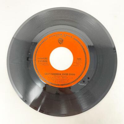 45 RPM HARPERS BIZARRE 7090 "CHATTANOOGA CHOO CHOO/HEY, YOU IN THE CROWD" VINYL RECORD SINGLE