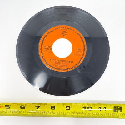 45 RPM HARPERS BIZARRE 7090 "CHATTANOOGA CHOO CHOO/HEY, YOU IN THE CROWD" VINYL RECORD SINGLE