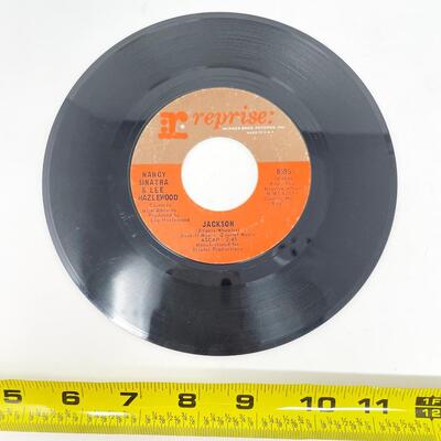 45 RPM NANCY SINATRA 0595 "YOU ONLY LIVE TWICE/JACKSON" VINYL RECORD SINGLE