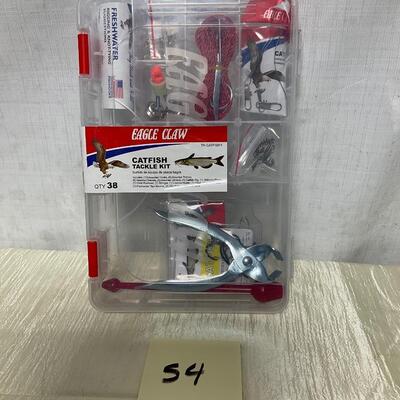 Eagle claw catfish tackle kit brand new