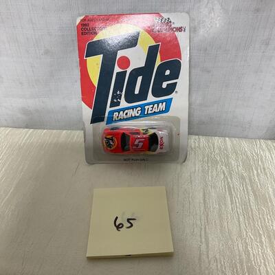 Vintage NASCAR Tide racing car
