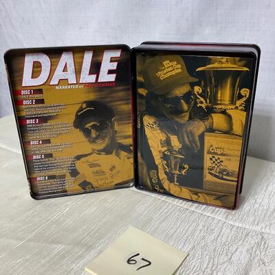 Dale Earnhardt six disc DVD set with tin