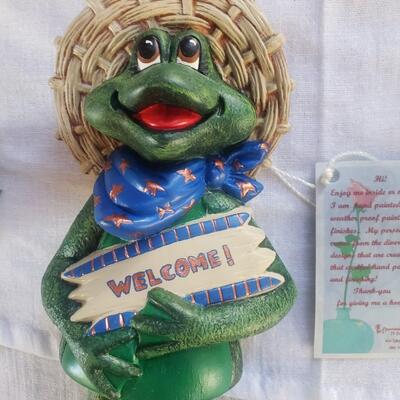 Frogs Bells and seal lot Of 7 12 inch &4 inch