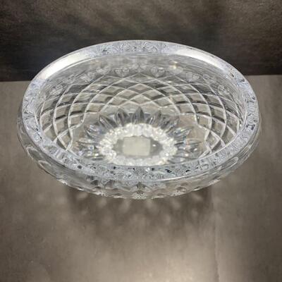 Waterford Lead Crystal Oval Pocket Vase with Box