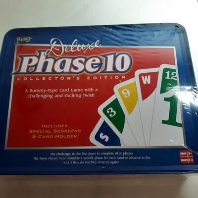Delux Phase 10 card game